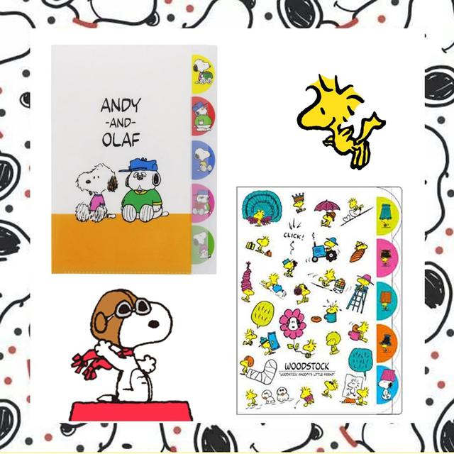 現貨~ A4多層資料夾-史努比 Snoopy日本進口正版授權