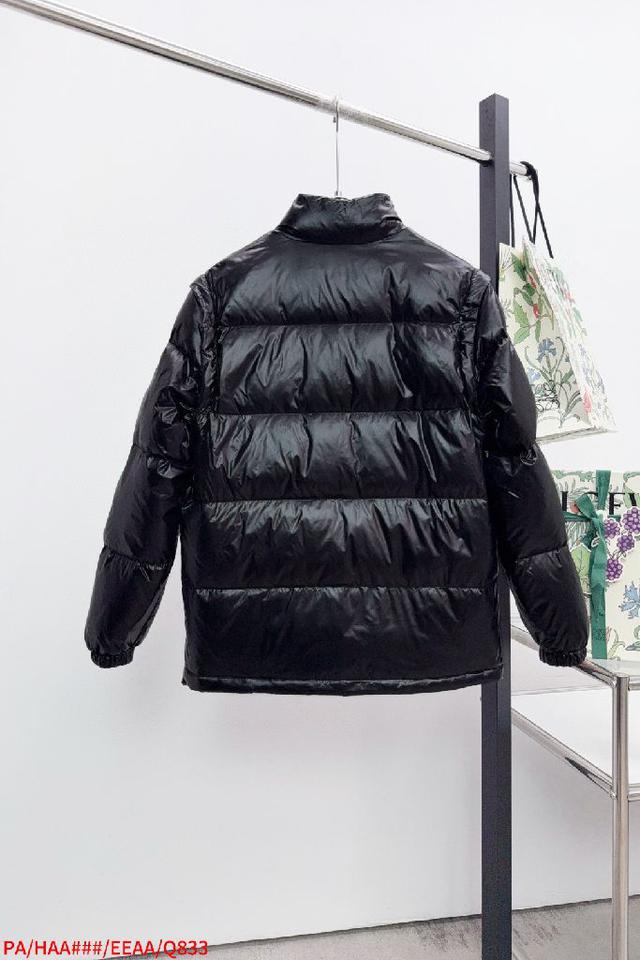 PA 普拉达 1955秋冬新款立领羽绒服 ⚠️袖子可拆变马甲