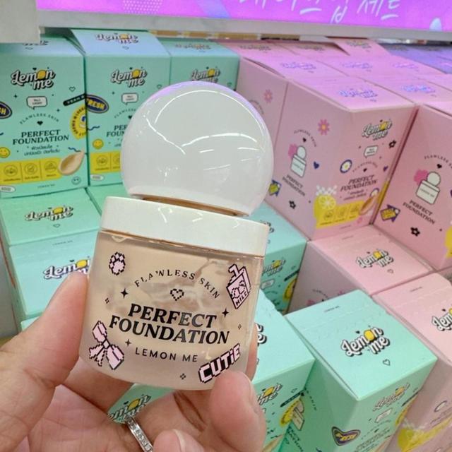 泰國 LEMON ME  清透遮瑕持久粉底液 35ML