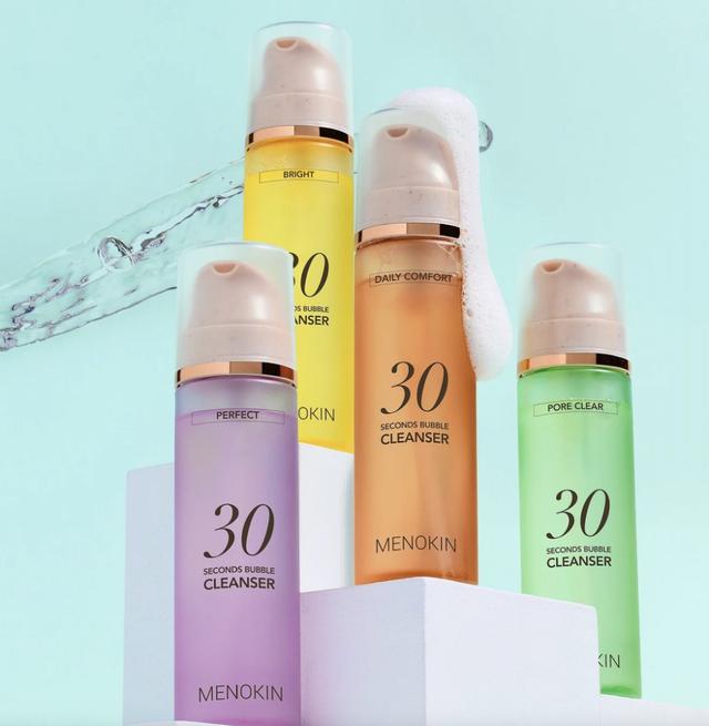 韓國 MENOKIN 30秒速效泡泡潔顏慕斯 150ml