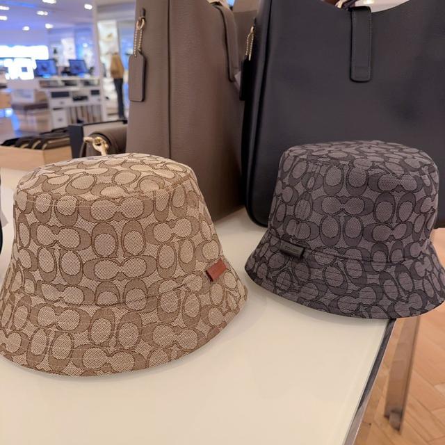 美國 🇺🇸 Coach 專櫃款經典老花漁夫帽#04/29中午12點