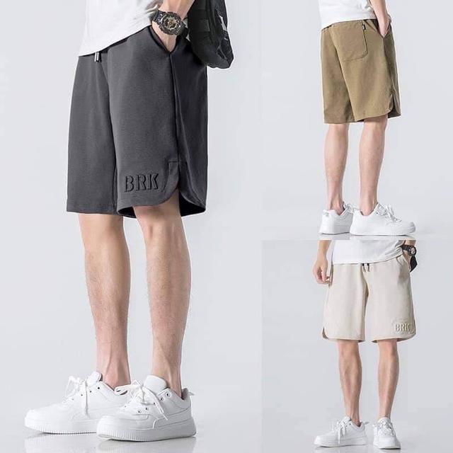 【預購商品】【0321結單】【批發】夏季男士純色五分褲