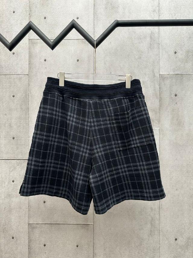 LOUIS VUITTON 路易威登2025ss新款Logo提花松紧中腰直筒休闲短裤