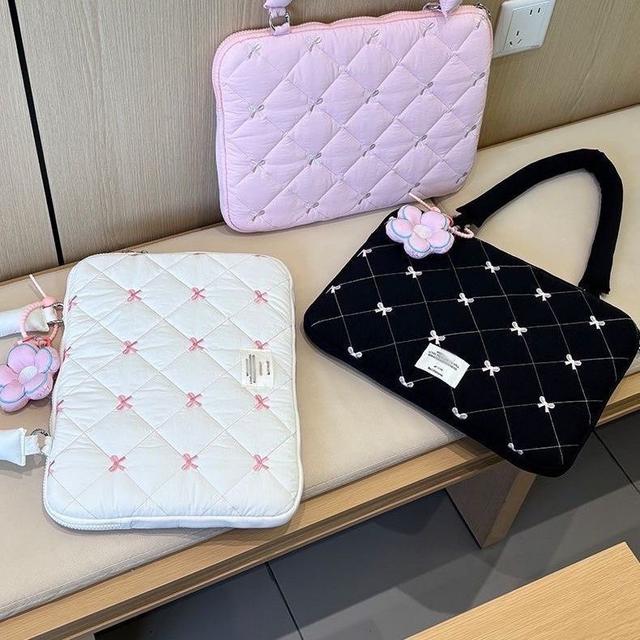 ins韓國少女心蝴蝶結筆記型電腦包(預購)