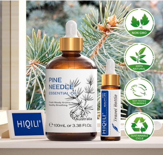 美國us HIQILI 松針精油 100ml -100%純天然Pine Needles#05/24
