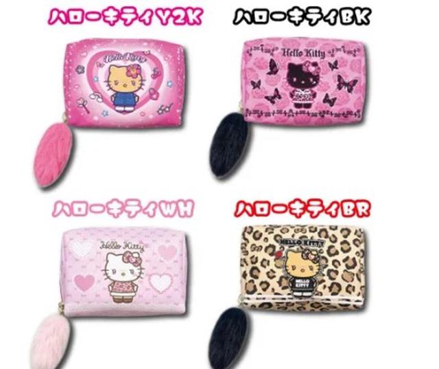 日本 Sanrio 三麗鷗 化妝包2入組(同款)#02/24