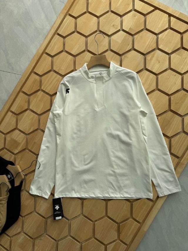 DESCENTE 25年春季迪桑特薄款打底衫，训练系列运动男士长
