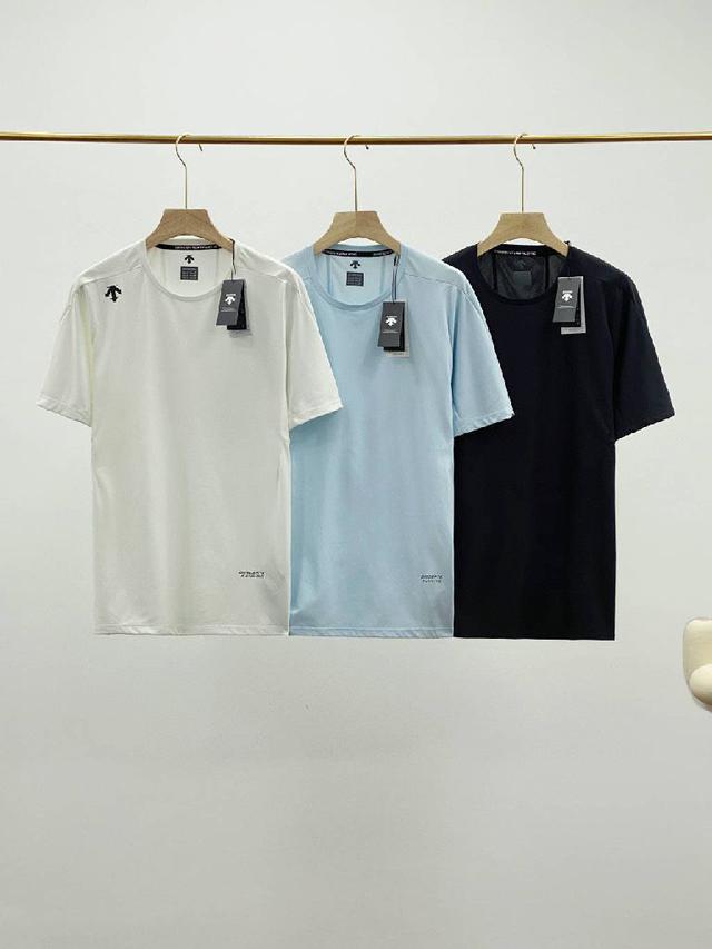 DESCENTE迪桑特综训运动健身男士吸湿速干透气短袖T恤夏季