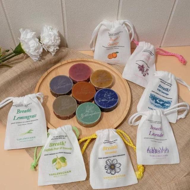 泰國Smell Lemongrass 天然植物手工防蚊磚香包#02/22