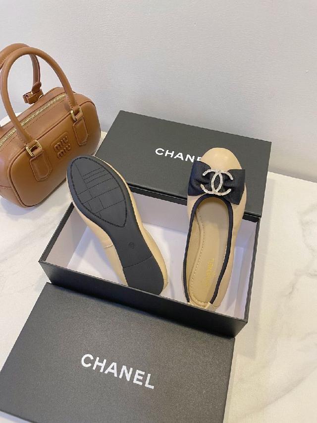 Chanel·2025ss小香秋冬新款一脚蹬毛毛鞋·玛丽珍单鞋乐福鞋