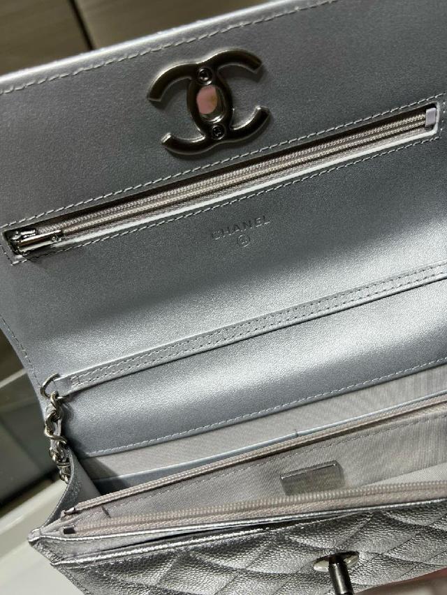 🌹Ohanel 25B新款 长款化妆盒子 双c扣