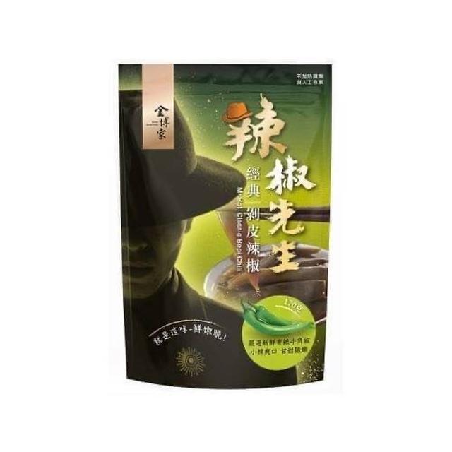 【預購商品】【0110結單】【批發】金博家辣椒先生 經典剝皮辣椒170g