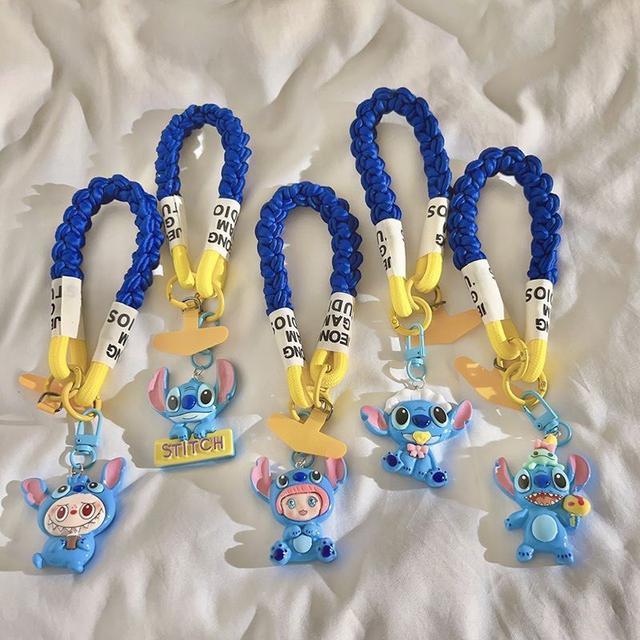 爆款卡通史迪奇短款手機掛繩(預購)