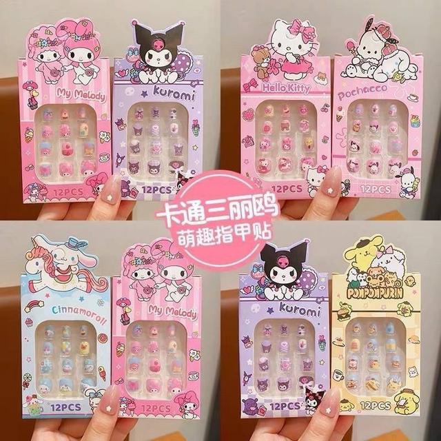 【預購商品】【0424結單】【批發】卡通指甲貼3盒 250420-32