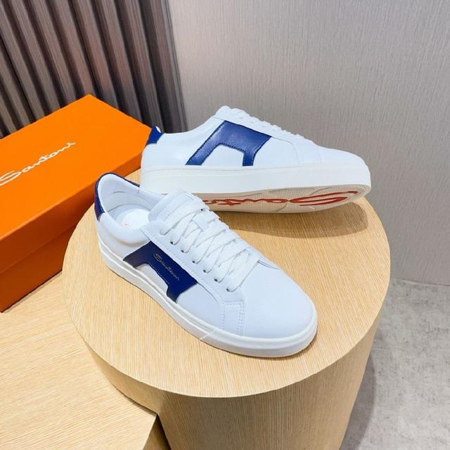 【圣东尼】欧洲Santoni/新款运动休闲鞋👉 专柜同步上