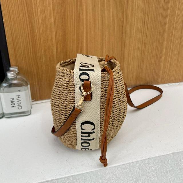 #收單260406-克羅家草編圓筒包