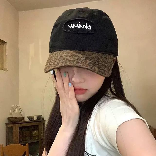 【預購商品】【0408結單】【批發】豹紋刺繡棒球帽 260404-07