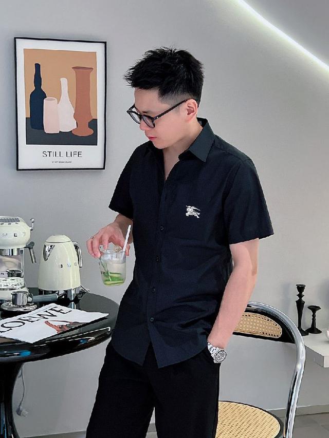 鲁泰丝滑面料，舒服透气，休闲衬衣，简约时尚，从容百搭，帅气优雅