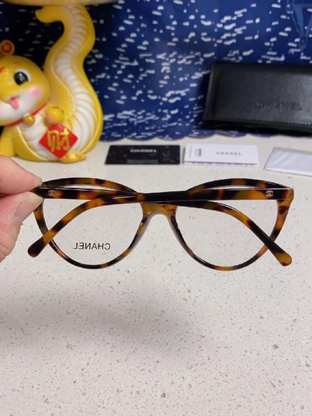 CH3393小香猫眼形眼镜超轻素颜平光镜可配度数 女士光学架