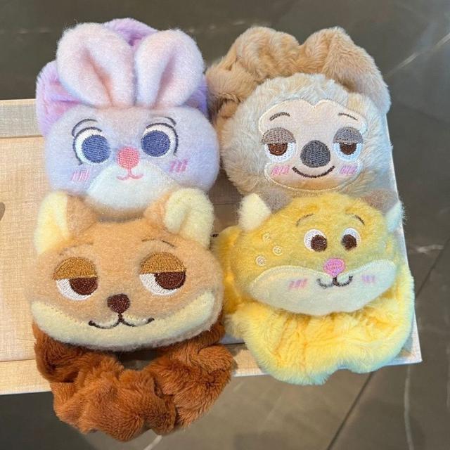 可愛動物方程式秋冬毛茸茸髮圈(預購)