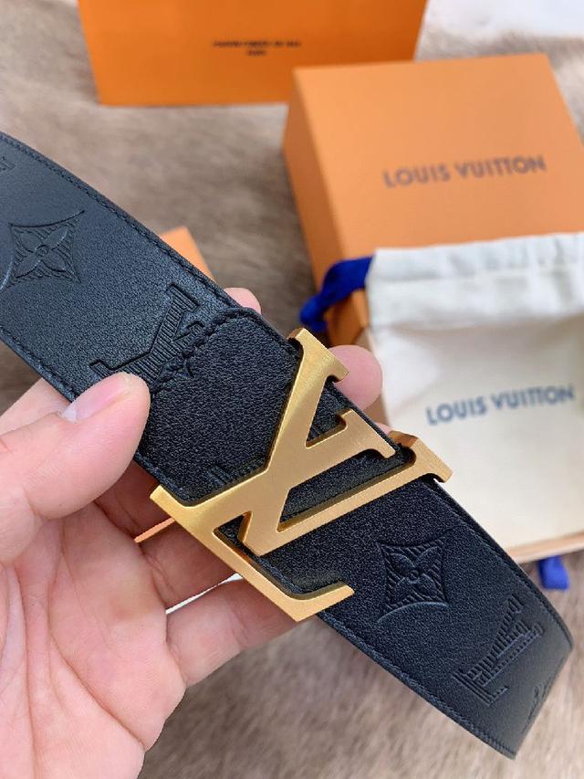 LV专柜同步 100%双色纯钢扣 带身材质正面：