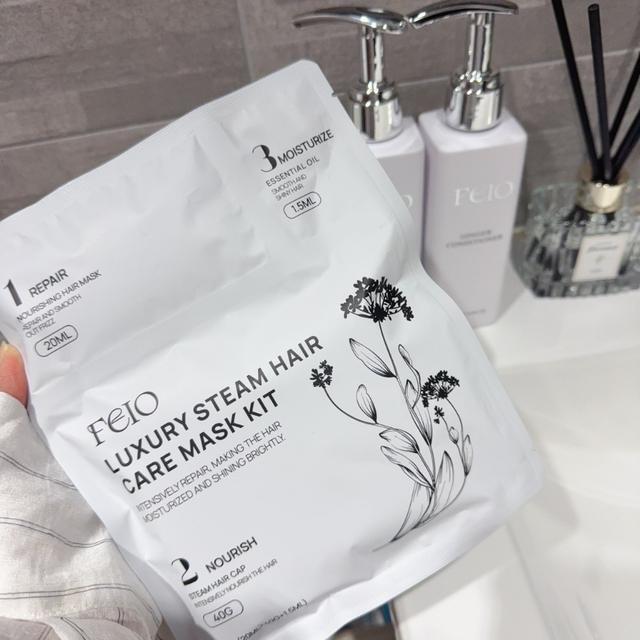 廠商現貨澳洲🇦🇺FEIO 三部曲 黑科技三合一蒸氣髮膜 （買一送一）