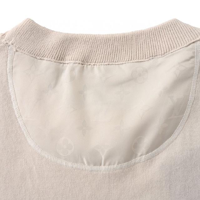 LOUIS VUITTON LV 针织提花拼接锦纶嵌饰短袖T恤