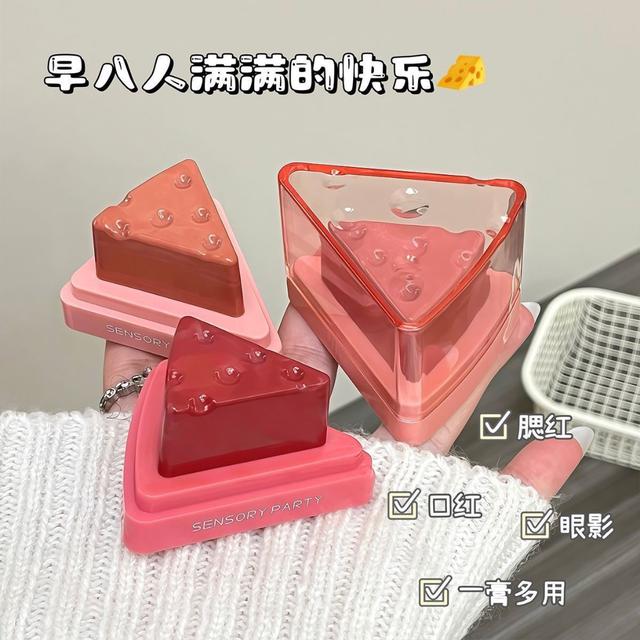 📌官方正品💄韓系可愛腮紅 唇膏 兩用彩妝