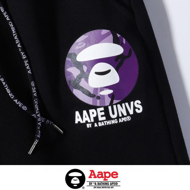 907猿人头AAPE宽松毛圈 休闲卫裤运动长裤 M L XL XXL  a