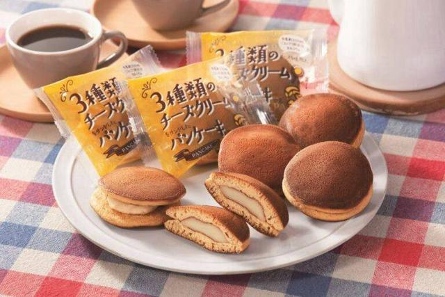 日本大人氣  三種起司迷你夾心鬆餅 （銅鑼燒造型）8入