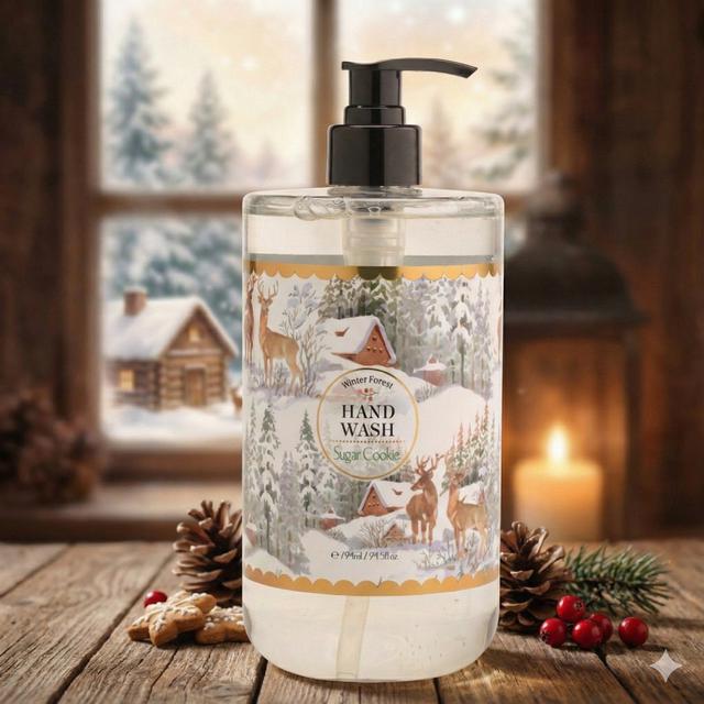 美國_ Peppermint & Pine 糖霜餅乾香氛洗手乳794ml#12/12