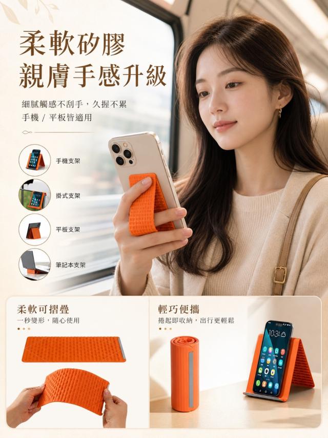 預購 超萬用矽膠變形支架《一組2件》-5/27號中午12點結單