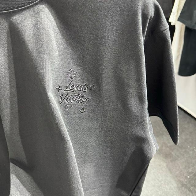 270克纯棉面料 彩拔印花➕战马刺绣 黑白 SMLXLXXL5个码