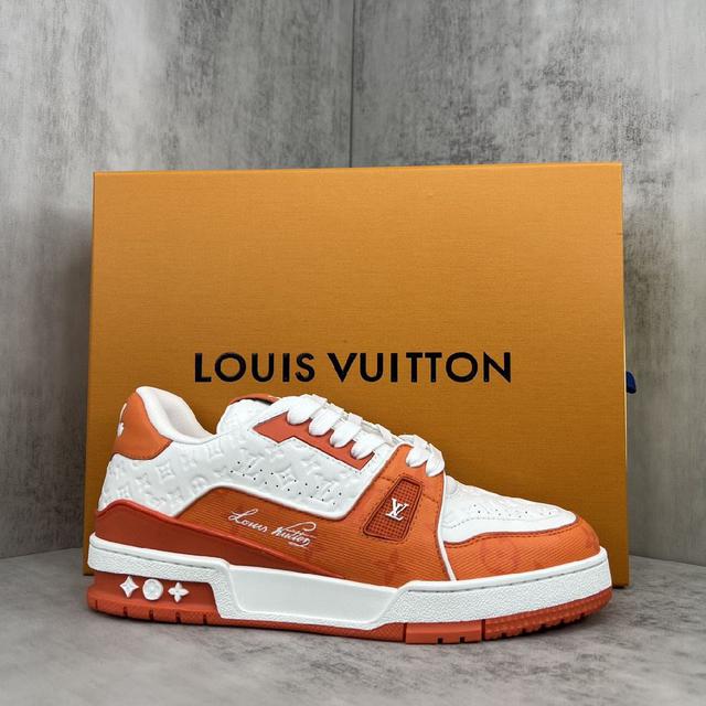 Louis*Vuitto* LV Trainer 最新走秀款 大底和面料私模