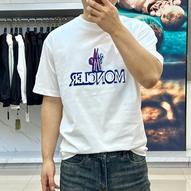 2025s春夏新款新标字母logo宽松显瘦休闲圆领短袖t恤。纯棉高