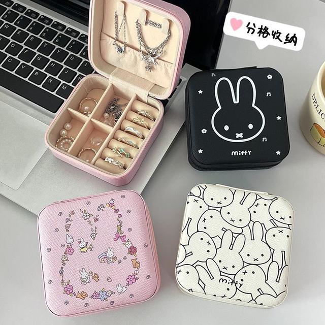 可愛米菲兔便攜迷你首飾收納盒(預購)