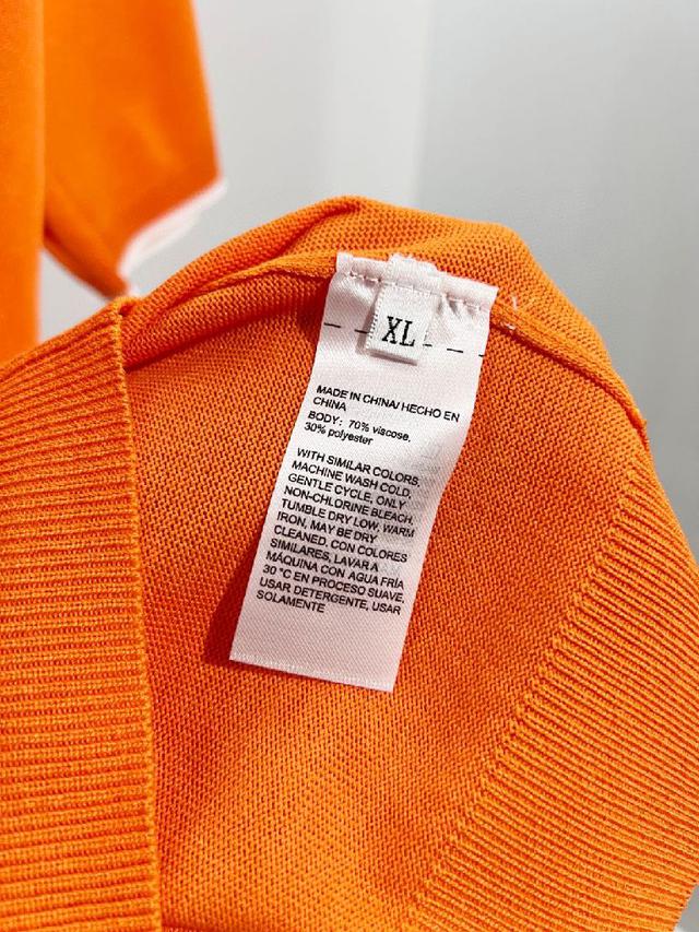 原版面料 官方同款 Polo衫 定制 网纱毛衣针织面料  手感非常舒服