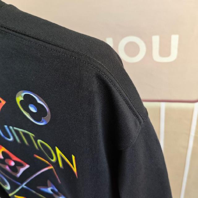 OS宽松落肩偏大版型⚠️✨✨印花logo图案设计 原版进口420克双股纯棉面