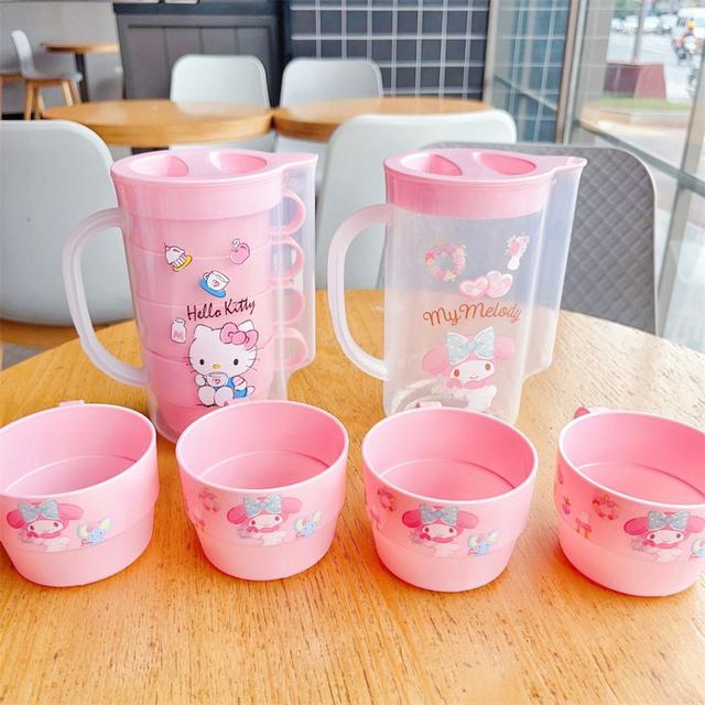 卡通三麗鷗冷泡茶水壺五件套(預購)
