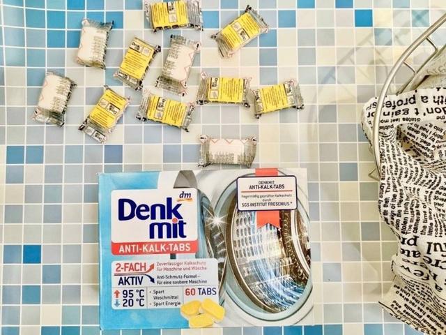 現貨-德國Denkmit 洗衣機清潔錠(60入/盒)