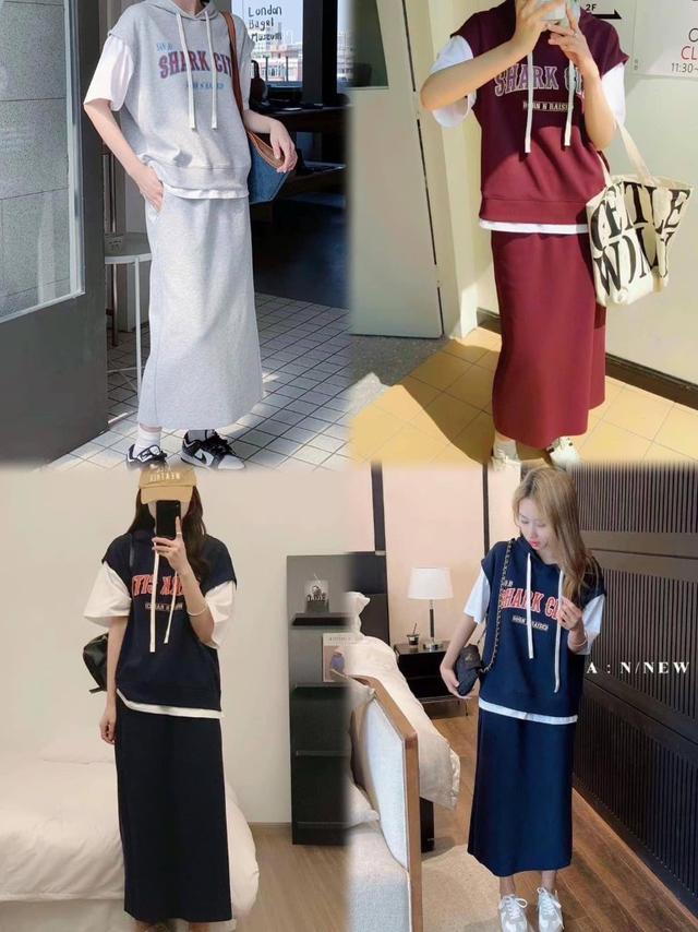 【預購】【0409結單】【批發】美式運動裙套裝 3226