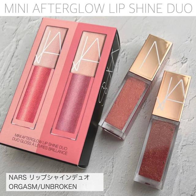 NARS 激情過後嫩唇露迷你二入禮盒3.7ml*2#03/12