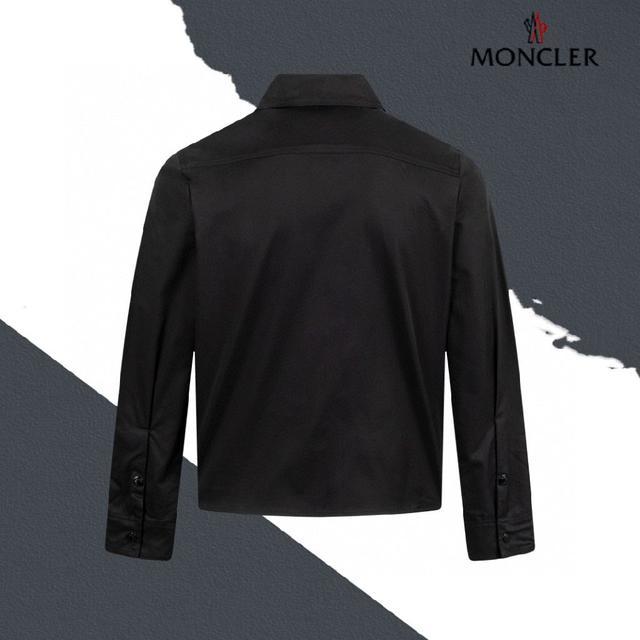 MONCLER蒙口口袋标识刺绣拉链夹