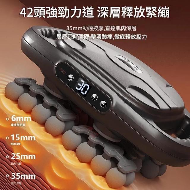 廠商現貨 42頭 深層 按摩 按摩槍 筋膜鎗 高頻振動 高頻率 震動 高效 按摩