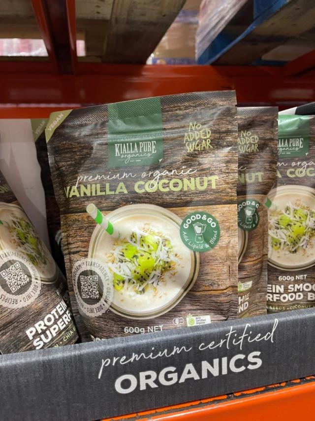 "預購" 日本 costco Kialla Pure 有機蛋白質粉－香草椰子口味