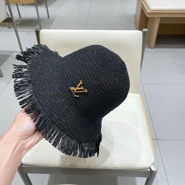 海边太阳帽大檐网红草帽女旅游小清新度假遮阳帽子