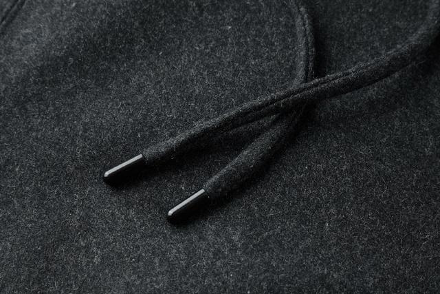手缝标识 科技棉羊毛拉链外套