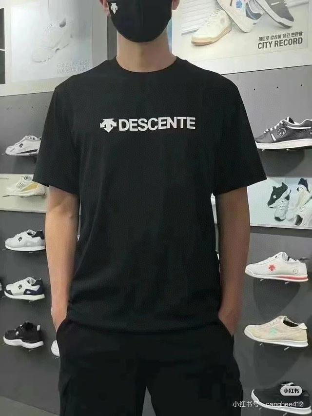 DSCENTE/迪桑特海外版男女同款情侣短袖T恤!后面下摆带标热卖款!