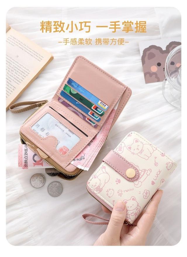 【預購商品】【0420結單】【批發】【第二團】日系可愛貓咪短夾零錢包 250418-09