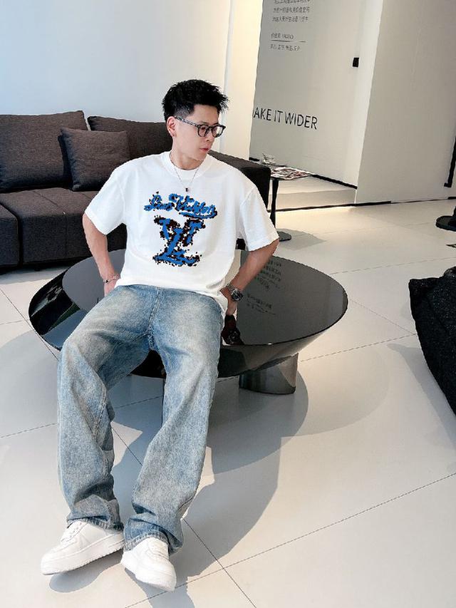 2025春夏新款首发专柜最新款短袖圆领T恤 高端订制 设